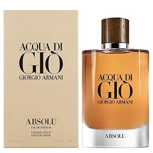 Giorgio Armani Acqua di Giò Absolu EDP 4.2 oz / 125ml Men’s Spray – Rare Discontinued