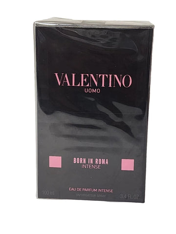 Valentino Uomo Born in Roma Intense Eau de Parfum Spray for Men 3.4 oz / 100ml New